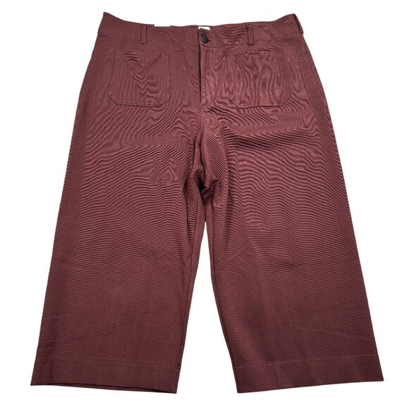Maeve for Anthropologie NWT The Colette Knit Cropped Wide Leg Pants Size 26W